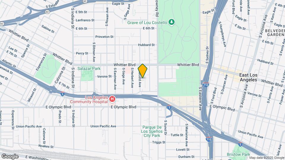 1006 S Record Ave Map and Location Details