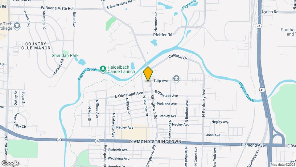 2724 Stringtown Rd Map and Location Details