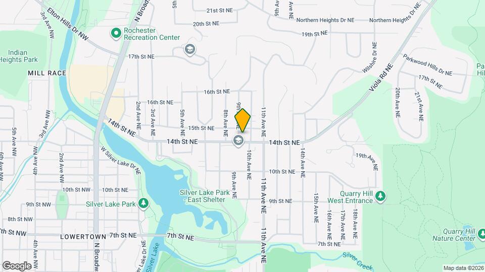 1404 9th Ave NE Map and Location Details