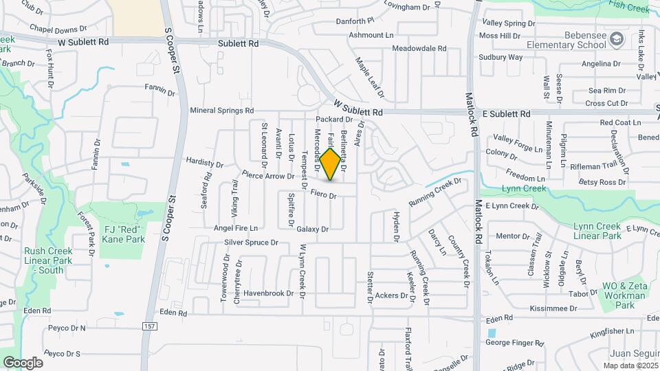 914 Pierce Arrow Dr Map and Location Details