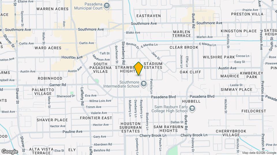 1904 Edgehill Rd Map and Location Details