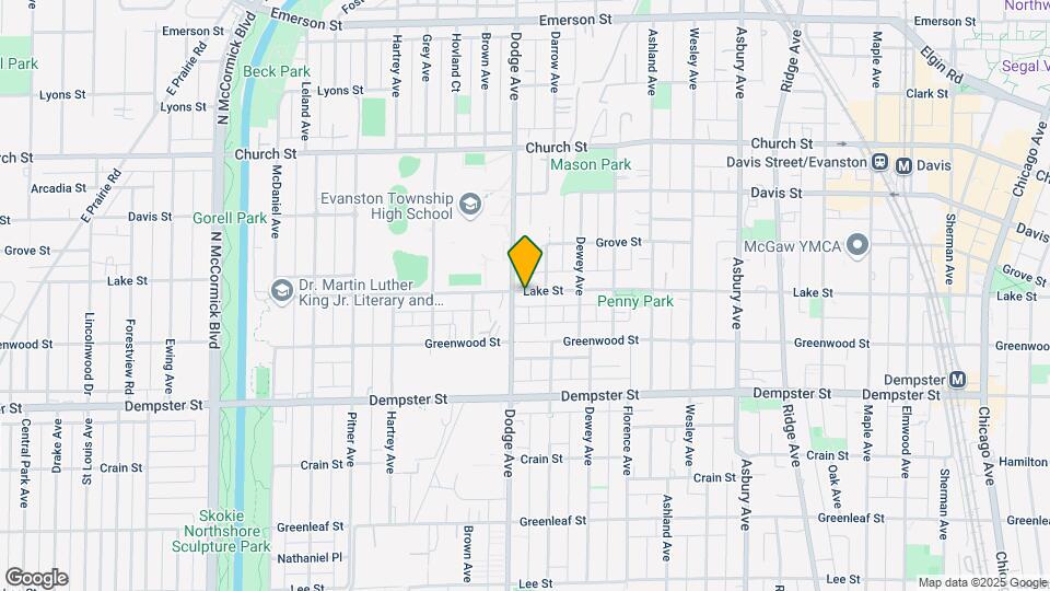 1814 Lake St Map and Location Details