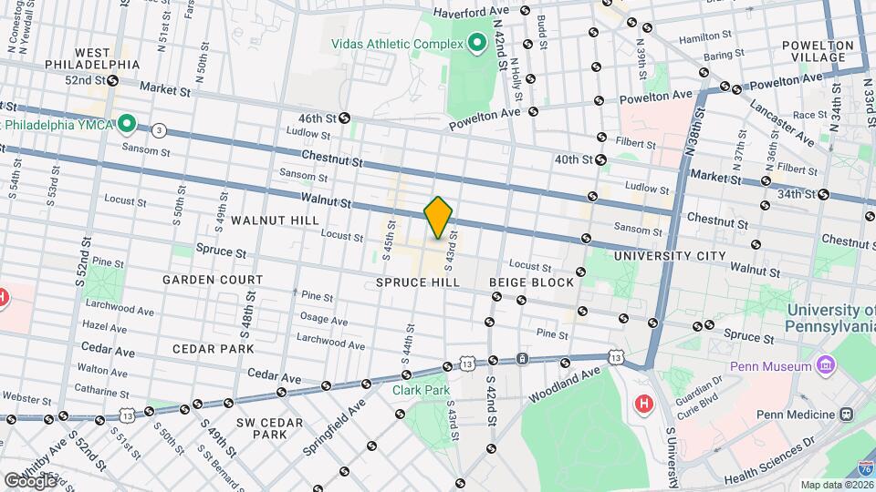 4307 Locust St Mapa y Detalles de la Ubicación