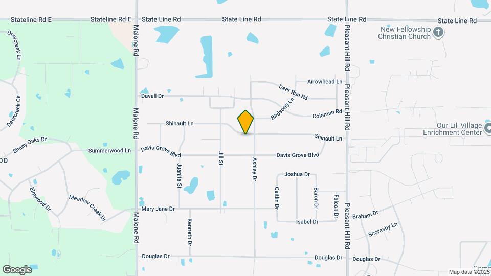 4483 Shinault Ln Map and Location Details