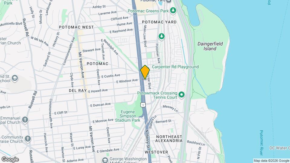 2017 Richmond Hwy Map and Location Details