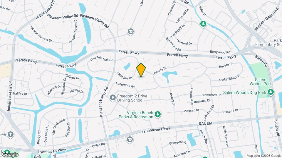 4613 Glanmire Dr Map and Location Details