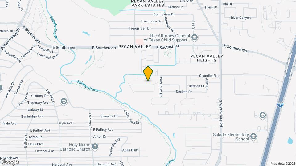 4155 Freestone St Map and Location Details