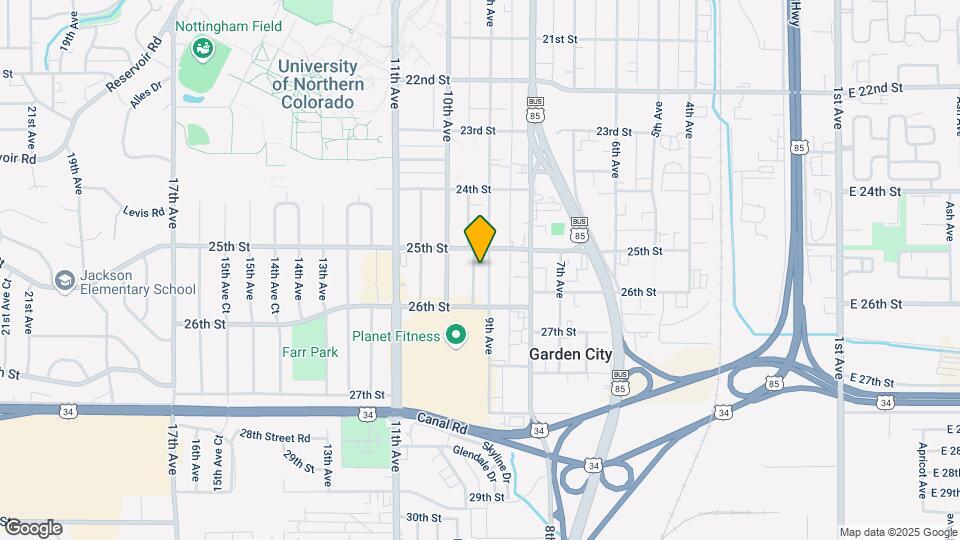 2516 9th Ave Ct Map and Location Details