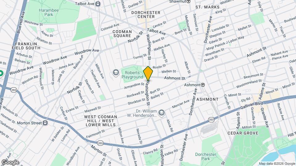 800 Washington St, Unit 3 Mapa y Detalles de la Ubicación