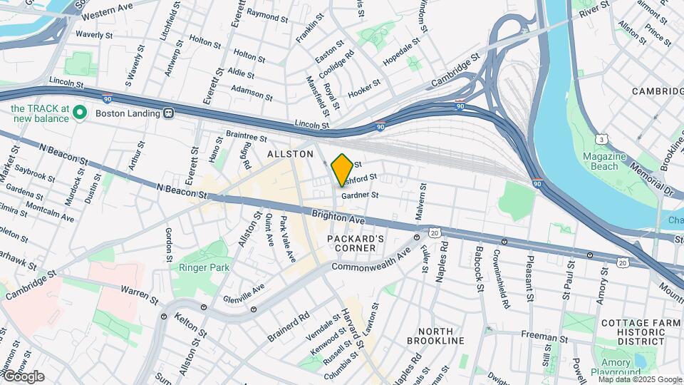 38 Gardner St, Unit 1 Map and Location Details
