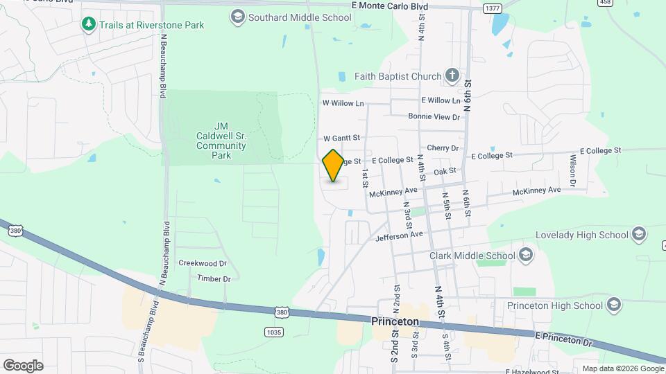 114 Prairie Creek Cir Map and Location Details