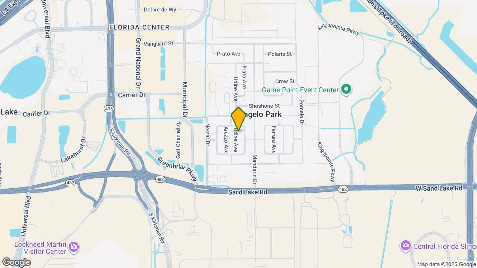 7617 Udine Ave Map and Location Details