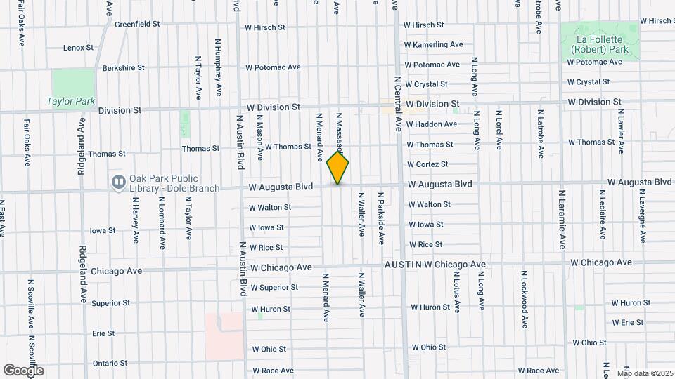 5749-5759 W Augusta Blvd Mapa y Detalles de la Ubicación