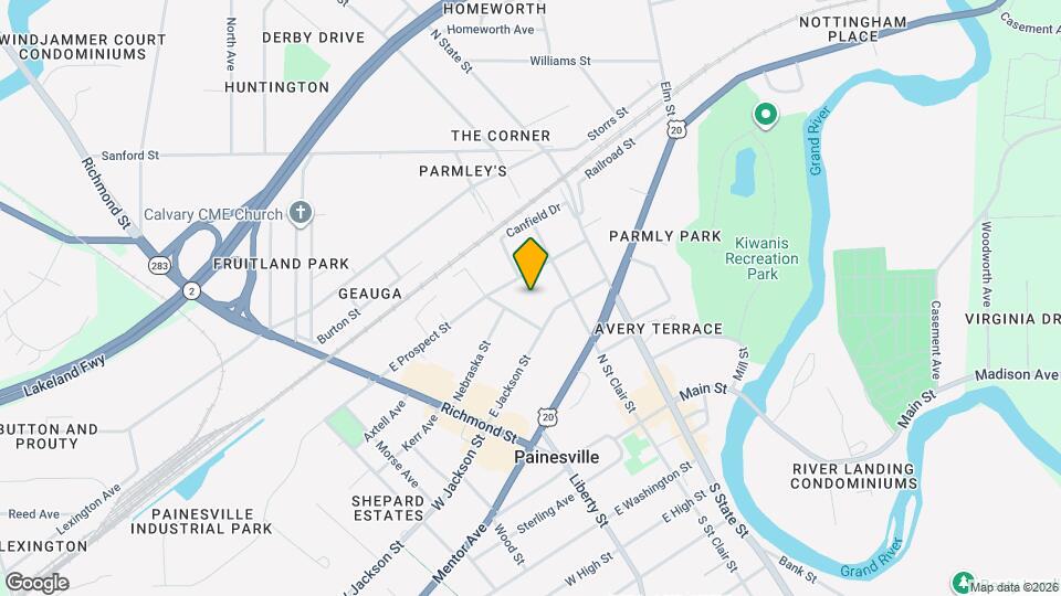 244 E Prospect St Map and Location Details