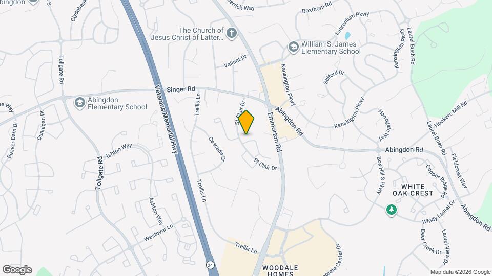 3108 Eden Dr Map and Location Details