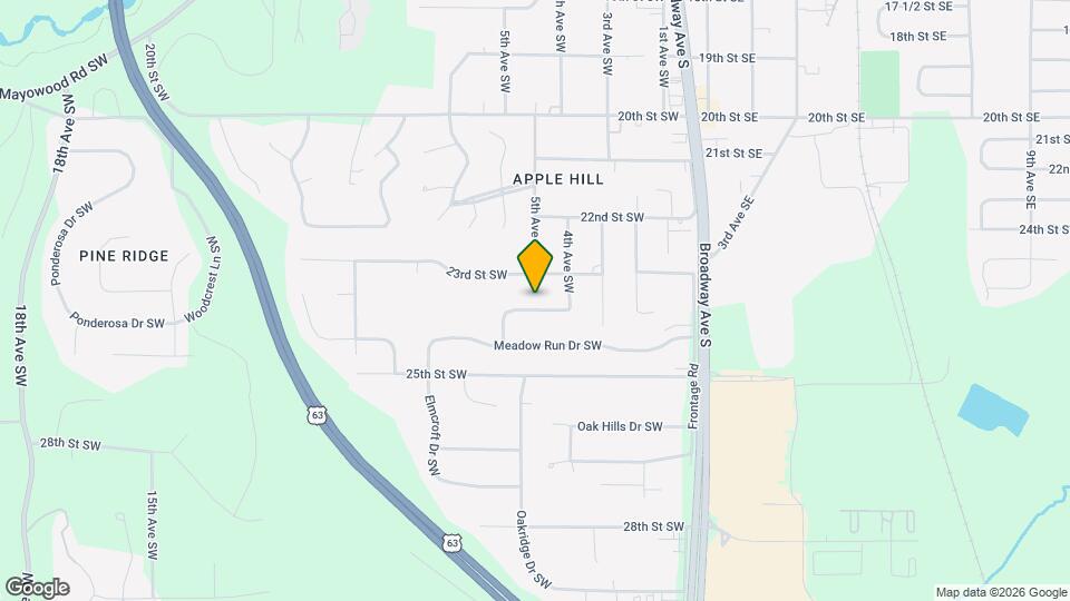 503 24th Street SW Map and Location Details