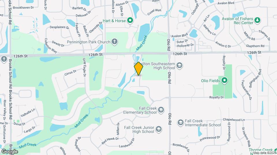 12438 Hawks Landing Dr Map and Location Details