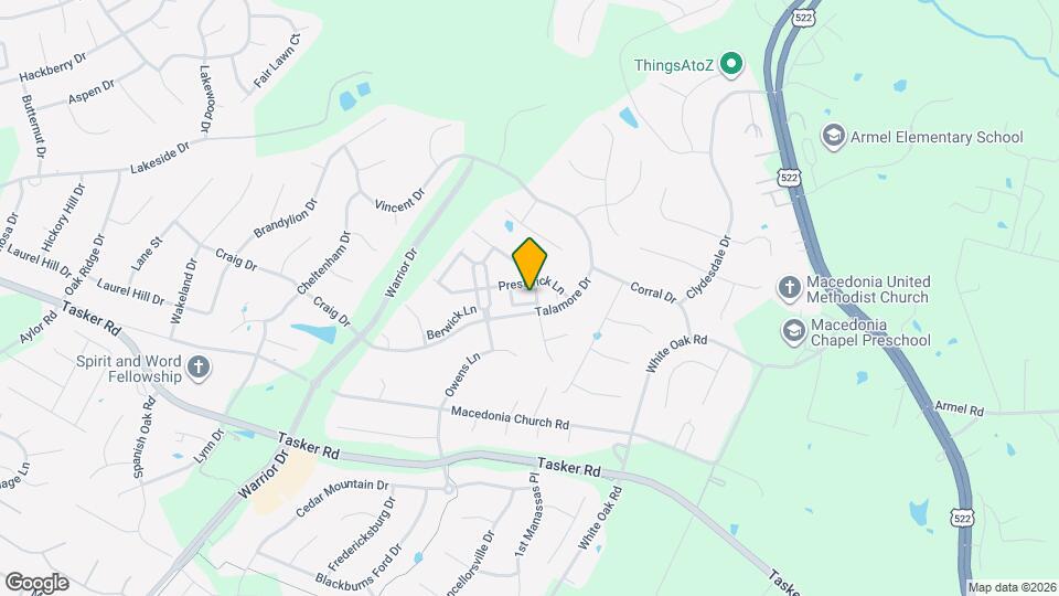 212 Bowling Green Cir Map and Location Details