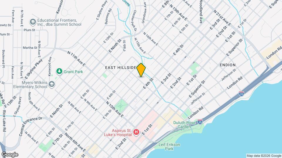 426 N 13th Ave E Map and Location Details