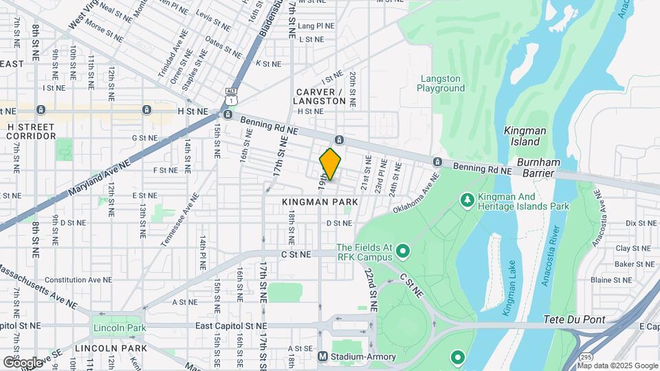 1913 Rosedale St NE Map and Location Details