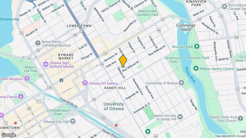 285 Wilbrod St Map and Location Details