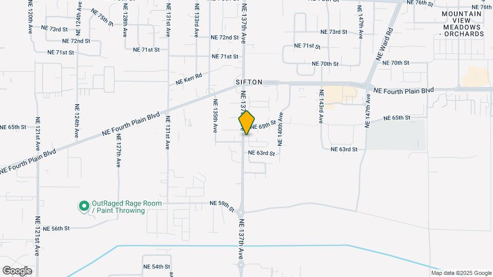 13700 NE 64th Cir Map and Location Details