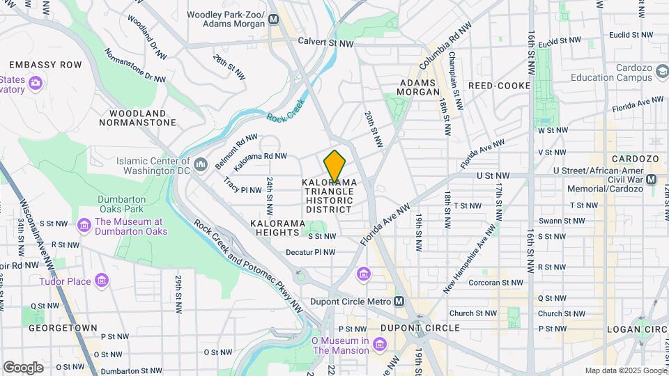2149 California St NW Mapa y Detalles de la Ubicación
