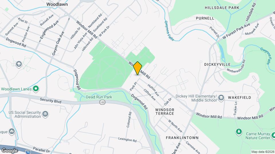 2006 Park Pl Map and Location Details