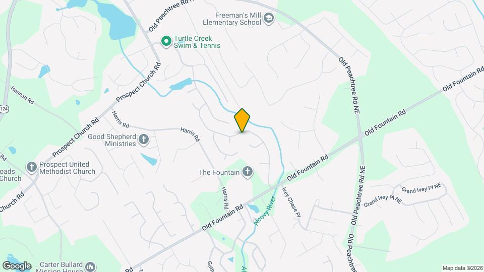 1328 Whisperwood Ln Map and Location Details