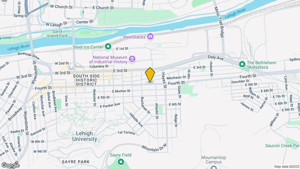 732 E 4th St-Unit -1 Map and Location Details