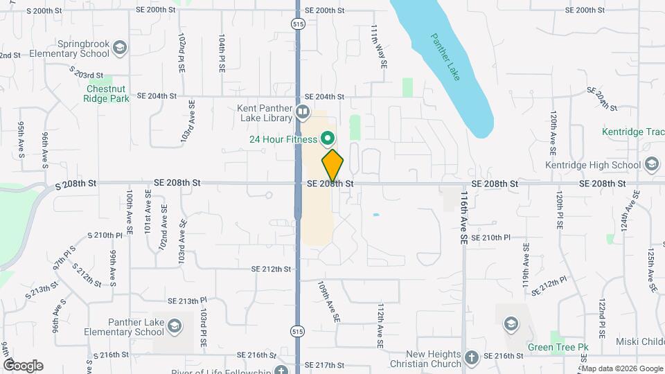 10925 SE 208th St Map and Location Details