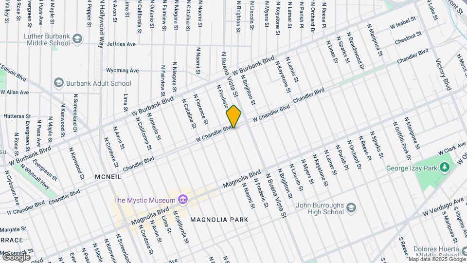 2606-2608 W Chandler Blvd Mapa y Detalles de la Ubicación