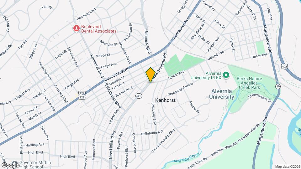 998 Upland Ave Map and Location Details