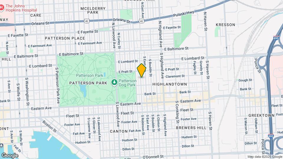 251 S Robinson St Map and Location Details