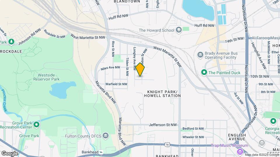 964 Herndon St NW Map and Location Details