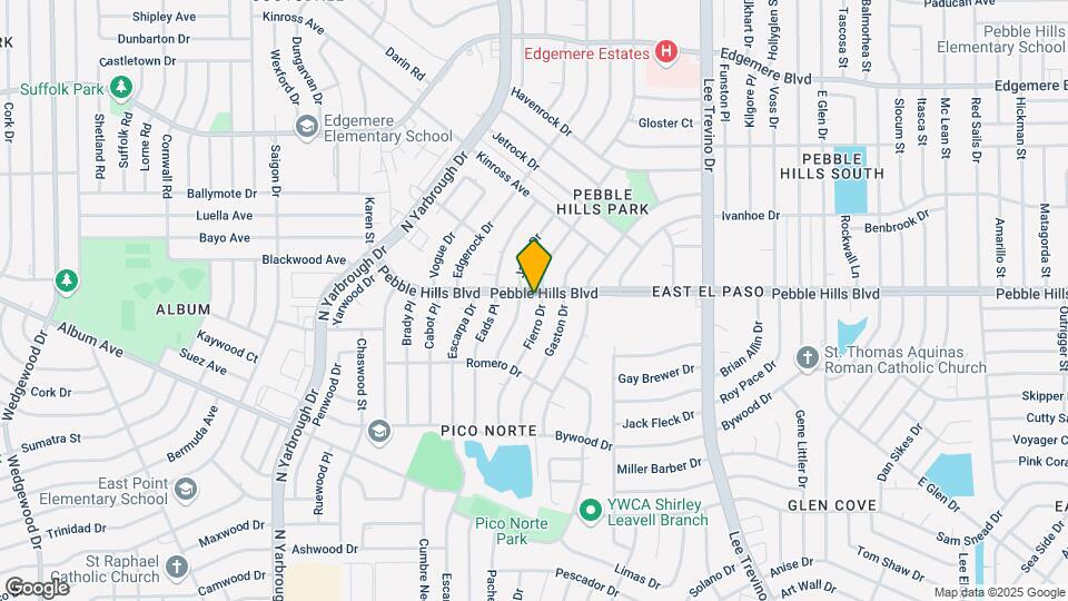3021 Fierro Dr Map and Location Details