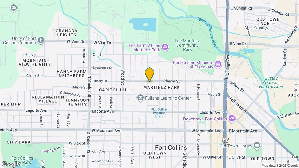 326 N Loomis Ave Map and Location Details