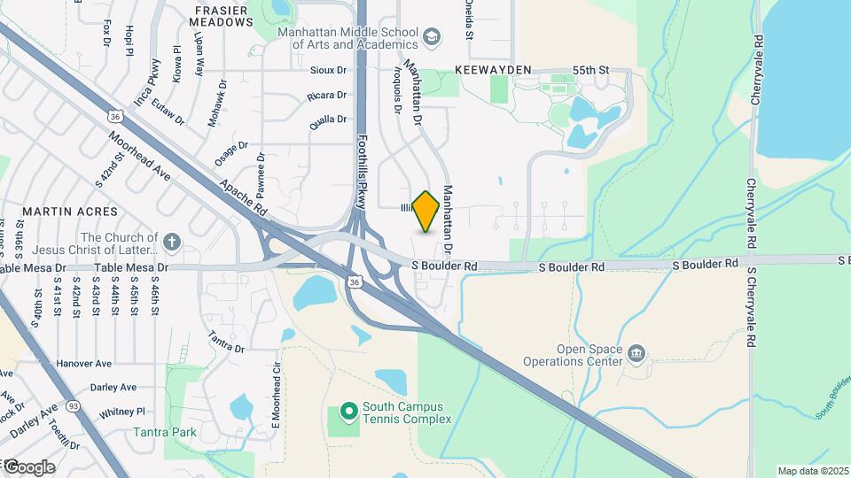 30 S Boulder Cir Map and Location Details