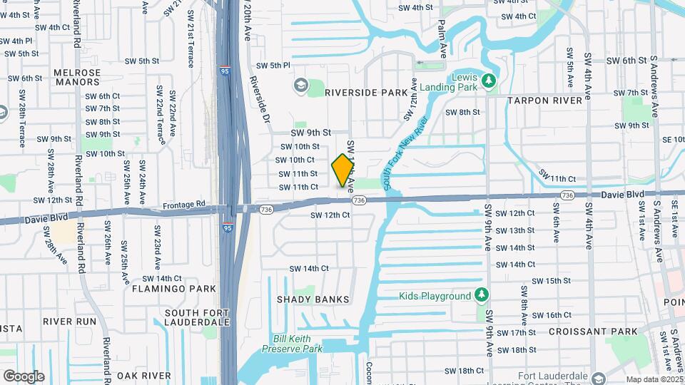 1515 Davie Blvd Map and Location Details