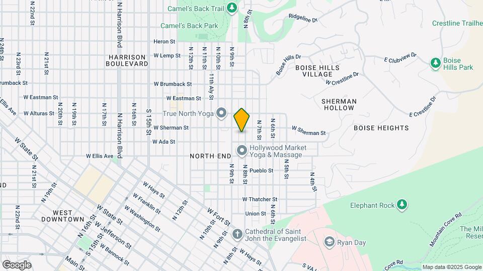 1509 N 8th St Map and Location Details