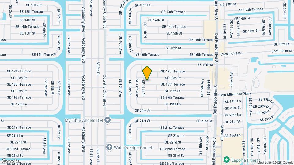 1105 SE 18th Terrace Map and Location Details