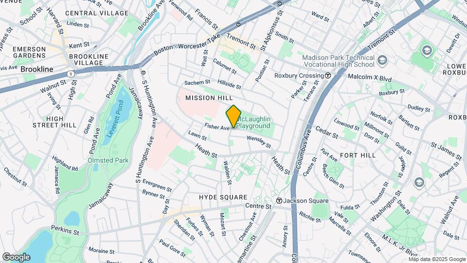 88 Fisher Ave Map and Location Details