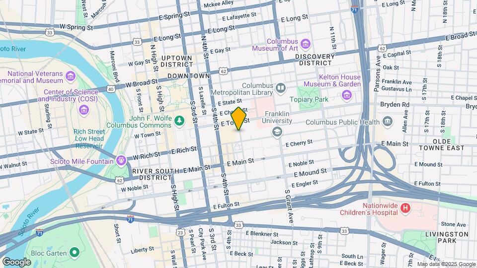oneNinetyNine Lofts Mapa y Detalles de la Ubicación