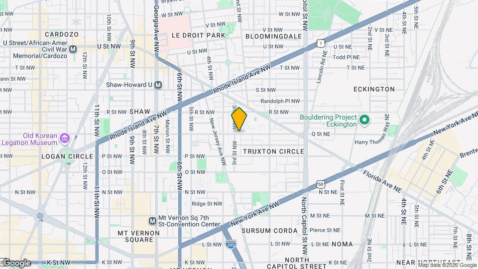 298 Q St NW Map and Location Details