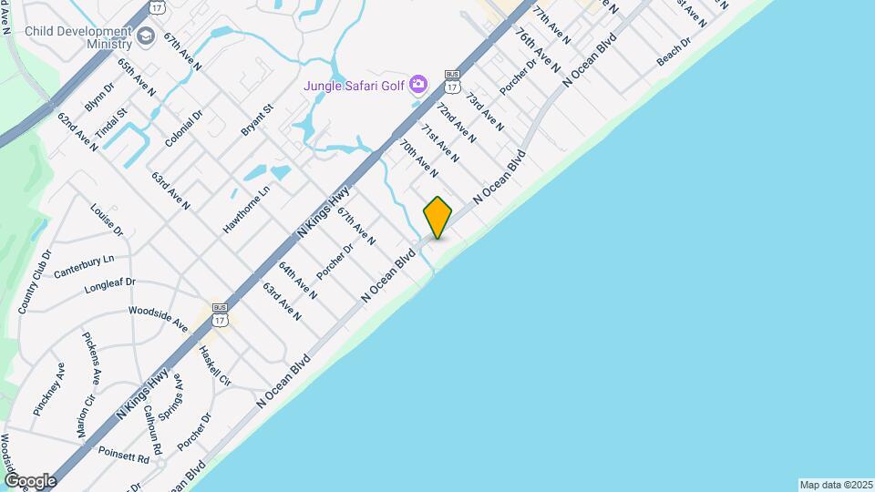 6804 N Ocean Blvd Map and Location Details