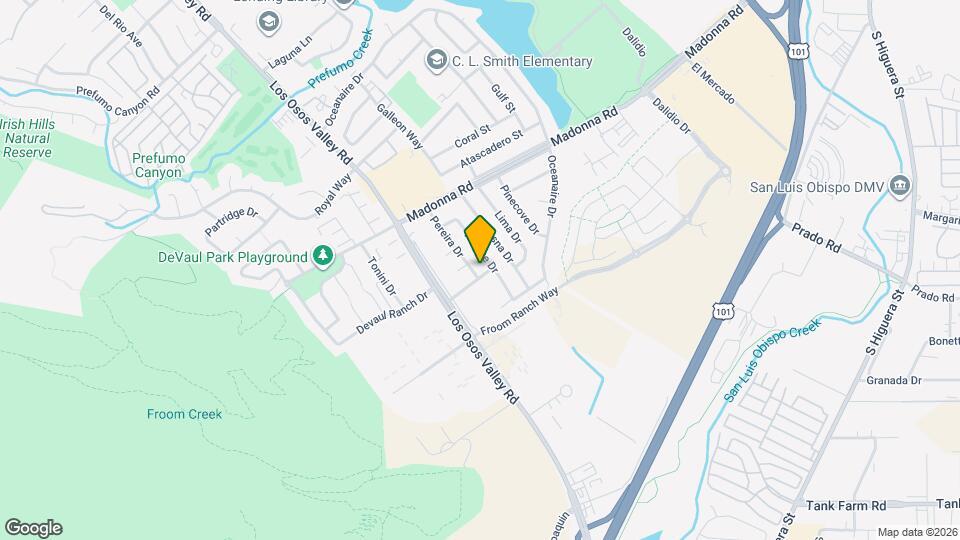 1870 Pereira Dr Map and Location Details