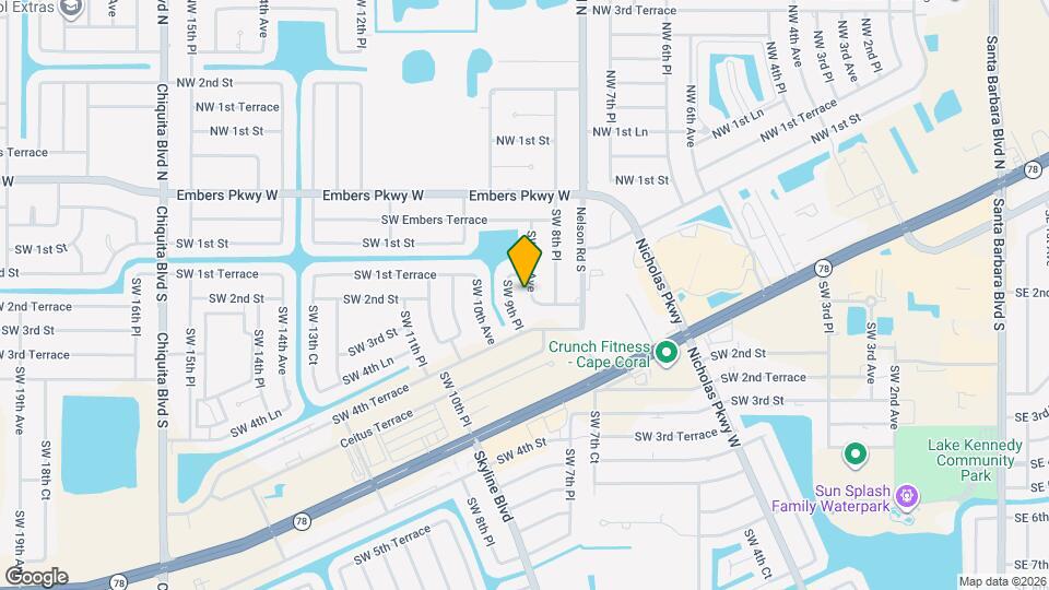 132 SW 9th Ave Map and Location Details