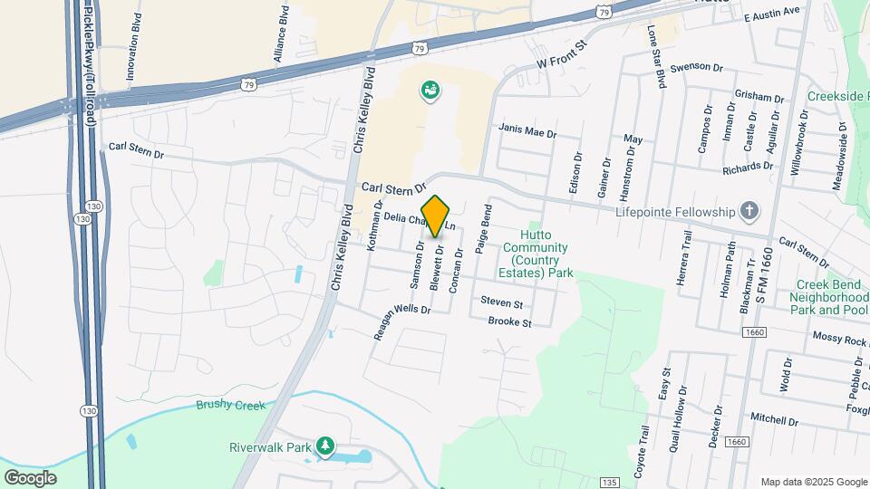 1108 Blewett Dr Map and Location Details