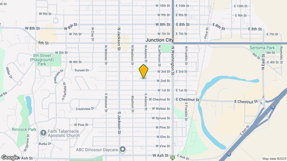 310 W 2nd St Map and Location Details