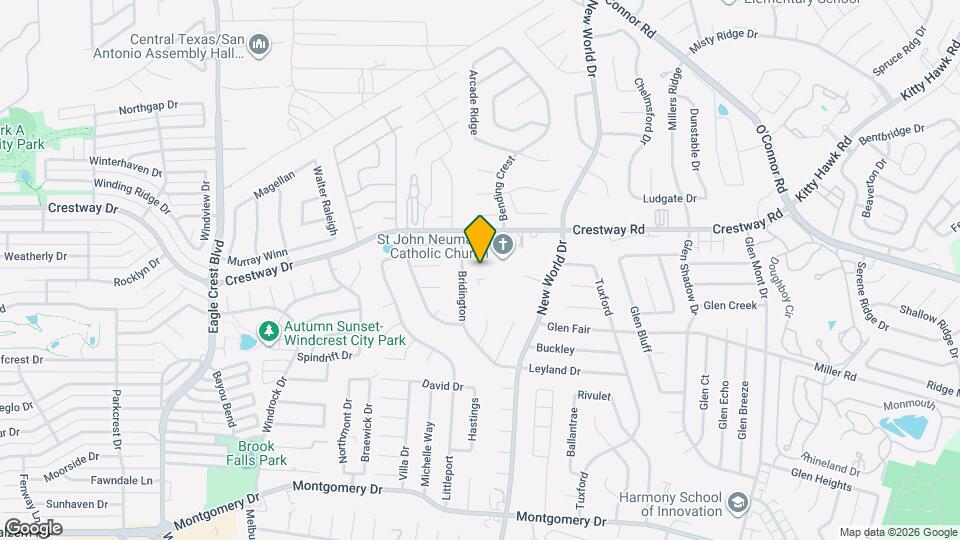 7109 Georgeann Dr Map and Location Details